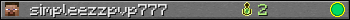 simpleezzpvp777 userbar 350x20