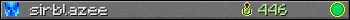 sirblazee userbar 350x20