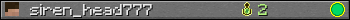 siren_head777 userbar 350x20