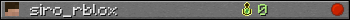 Юзербар 350x20 для siro_rblox