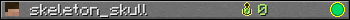 skeleton_skull userbar 350x20