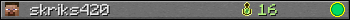 skriks420 userbar 350x20