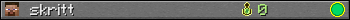 skritt userbar 350x20