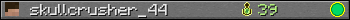 skullcrusher_44 userbar 350x20