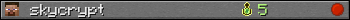 Юзербар 350x20 для skycrypt