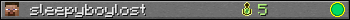 sleepyboylost userbar 350x20