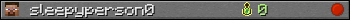 sleepyperson0 userbar 350x20