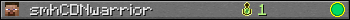 smhCDNwarrior userbar 350x20