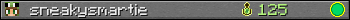 sneakysmartie userbar 350x20