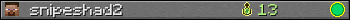 snipeshad2 userbar 350x20