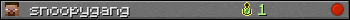 snoopygang userbar 350x20