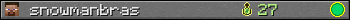 snowmanbras userbar 350x20