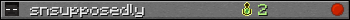 snsupposedly userbar 350x20