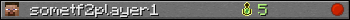 sometf2player1 userbar 350x20