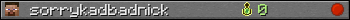 sorrykadbadnick userbar 350x20