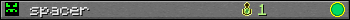 Юзербар 350x20 для spacer