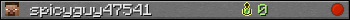 spicyguy47541 userbar 350x20
