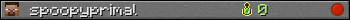 spoopyprimal userbar 350x20