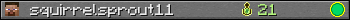 squirrelsprout11 userbar 350x20