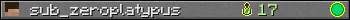 sub_zeroplatypus userbar 350x20