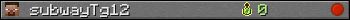 subwayTg12 userbar 350x20