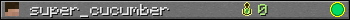 super_cucumber userbar 350x20