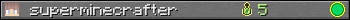 superminecrafter userbar 350x20