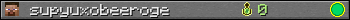 supyuxobeeroge userbar 350x20