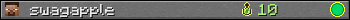 swagapple userbar 350x20