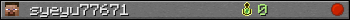 syeyu77671 userbar 350x20