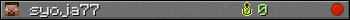 syoja77 userbar 350x20