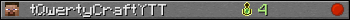 tQwertyCraftYTT userbar 350x20