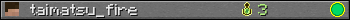 taimatsu_fire userbar 350x20