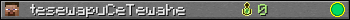 tesewapuCeTewahe userbar 350x20