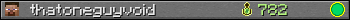 thatoneguyvoid userbar 350x20