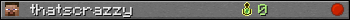 thatscrazzy userbar 350x20