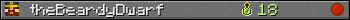 theBeardyDwarf userbar 350x20