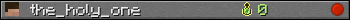 the_holy_one userbar 350x20
