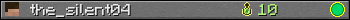 the_silent04 userbar 350x20