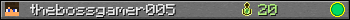 thebossgamer005 userbar 350x20