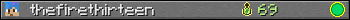 thefirethirteen userbar 350x20