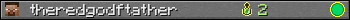 theredgodftather userbar 350x20