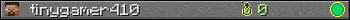 tinygamer410 userbar 350x20