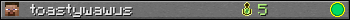 toastywawus userbar 350x20