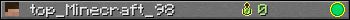 top_Minecraft_98 userbar 350x20