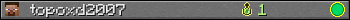 topoxd2007 userbar 350x20