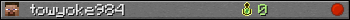 Юзербар 350x20 для towyoke984