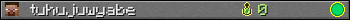 tuhujuwyabe userbar 350x20
