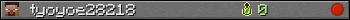 tyoyoe28218 userbar 350x20