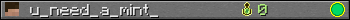 Benutzerleisten 350x20 für u_need_a_mint_